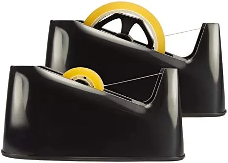 PORTAROLLOS NEGRO CON DOBLE ADAPTADOR 66MTS MILAN