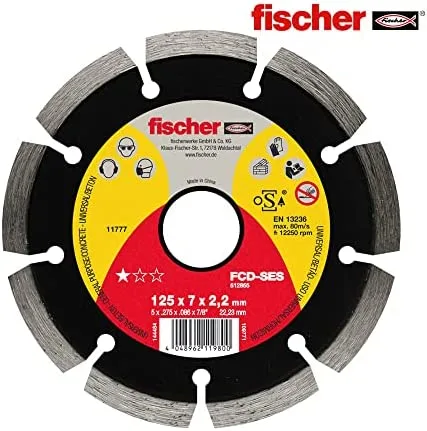 Fischer FCD - Disco corte -ses 115x2,0x22,23mm