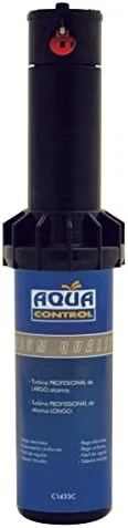 Aqua Control C14335 Turbina de Riego, Negro, 7x7x18.7 cm