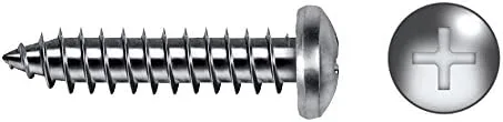 Celo 935227981 - Tornillo Rosca Chapa Din 7981 Cabeza Alomada Impronta Ph Diámetro 3,5X22 Mm Cincado, 500 Unidades