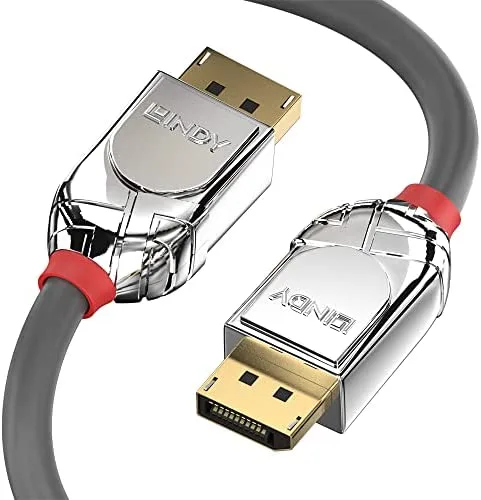 Lindy 36303 cable DisplayPort 3 m Cromo, Gris