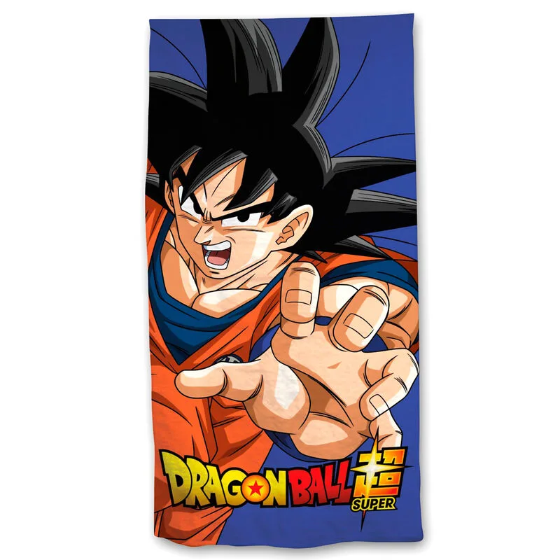Nueva importación Dragon Ball Super Toalla de playa Goku, Tema Anime