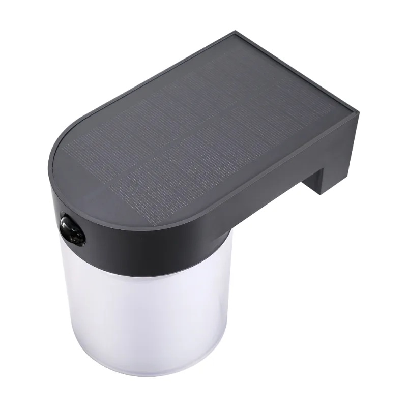 Aplique de Pared EDM 31832 Negro Policarbonato ABS 4 W 500 LM Solar (3000 K) (5000 K) (4000 K) - Marca: EDM Product - EAN: 8425998318326