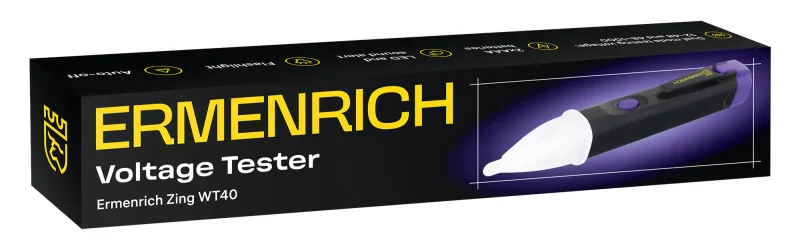 Comprobador de voltaje Ermenrich Zing WT40