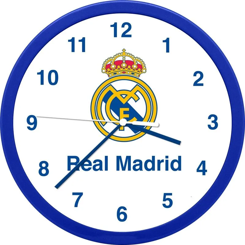 Kids Licensing Real Madrid - Reloj de Pared - Reloj Decorativo - 25 cm