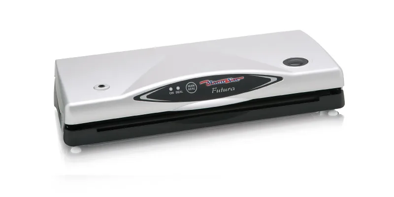 Magic Vac Futura sellador al vacío 800 mbar Negro, Blanco
