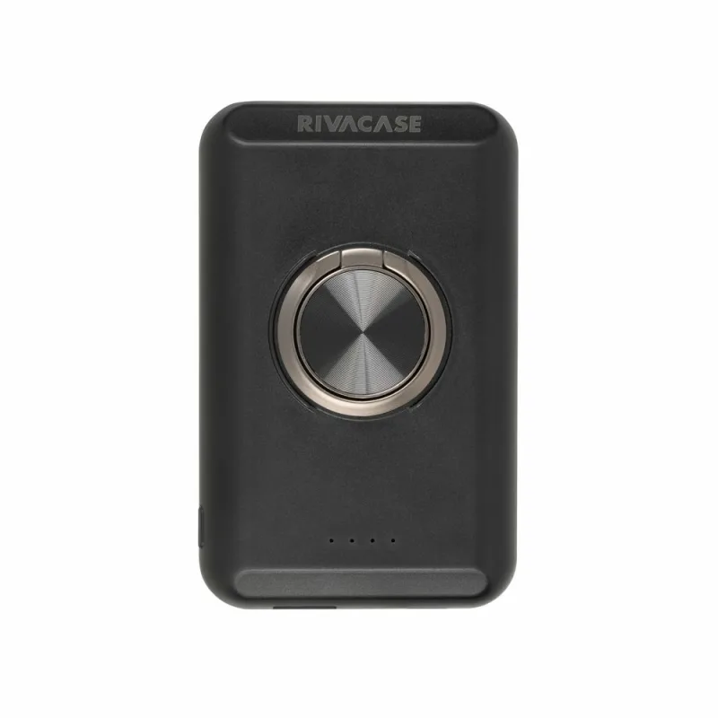 Rivacase VA2603 batería externa Polímero de litio 5000 mAh Cargador inalámbrico Negro