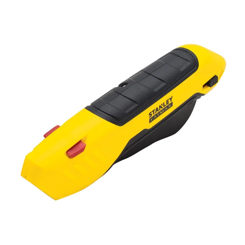 STANLEY FATMAX FMHT10369-0, cutter con gatillo bi-materia, diseño ergonómico, para corte de plásticos, cartón y más, 1 pieza