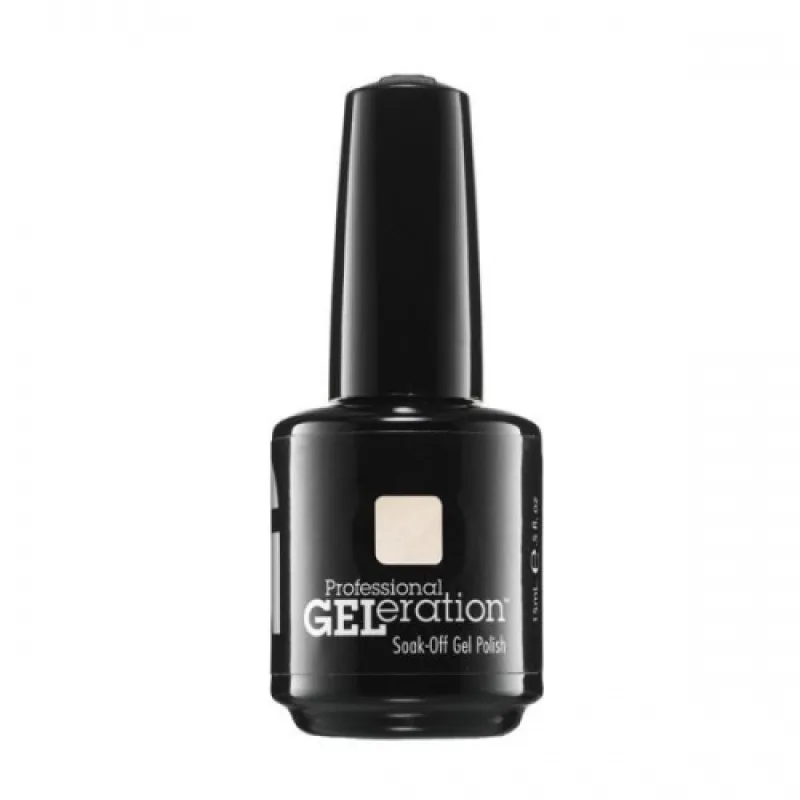 Esmalte semi-permanente Jessica Professional GELeration tono GEL-1136 The Prenup, acabado duradero y brillante, color elegante y sofisticado, 15 ml