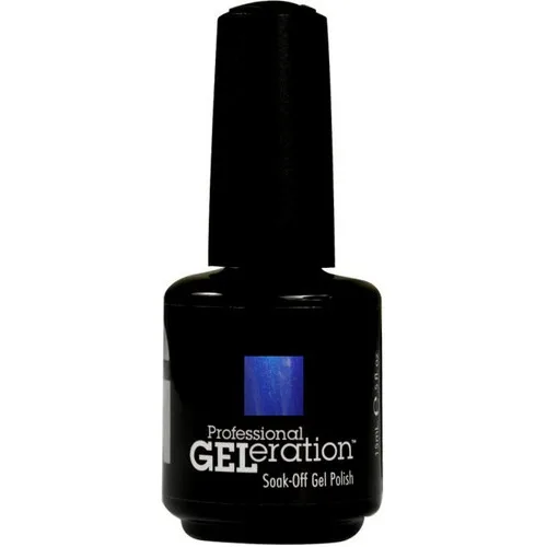 Jessica Geleration Colours Semi-Permanent Nail Polish Gel-917 Midnight Moonlight, Esmalte de Uñas Semi-permanente, 15 ml, Brillante y Duradero