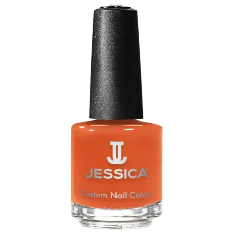 Esmalte de uñas Jessica Custom Nail Colour Sahara Sun, colección verano 2018, alta calidad, duración hasta 2 semanas, 14.8 ml