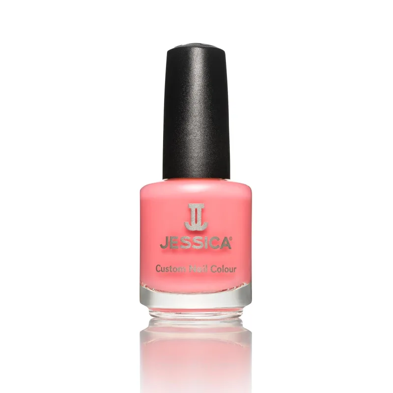 Jessica Custom Nail Colour, esmalte de uñas Soak Up The Sun CNC-527, 14.8 ml, acabado duradero, secado rápido, libre de tóxicos, con vitaminas antioxidantes