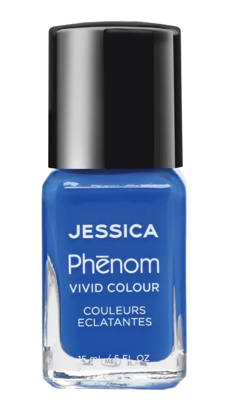 Esmalte de uñas Phenom Vivid Colour DECANDENT phen-035 de Jessica, alta pigmentación, aplicación fácil sin lámpara UV, duración hasta 10 días, 14 ml, vegano