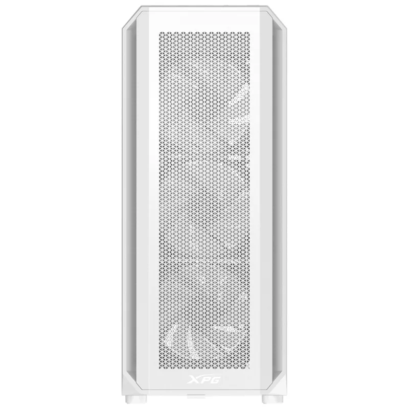 VALOR AIR PLUS - Chasis de PC de torre media, incluye ventiladores 4ARGB, color blanco - VALORAIRPLUSMTA-WHCWW