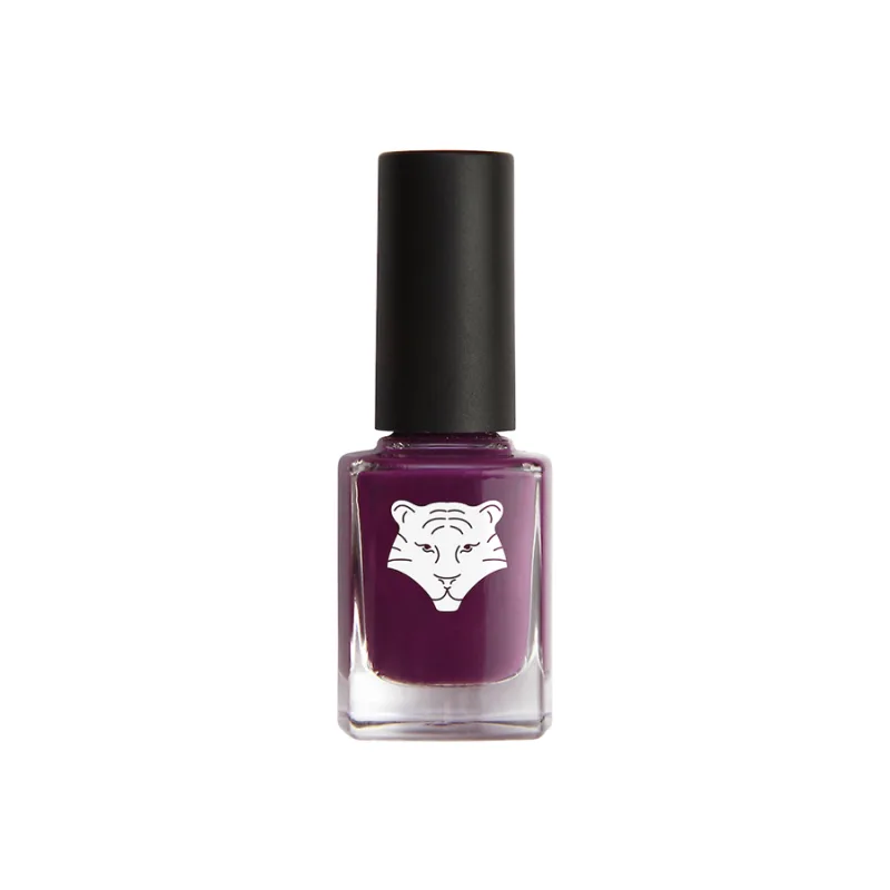 Esmalte de uñas Vegano y Natural - Color Violeta 299 "Walk The Talk" - Ingredientes Naturales y de Origen Vegetal - Brillo de Larga Duración - ALL TIGERS.