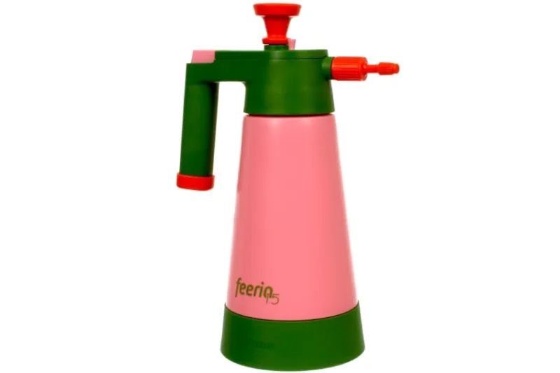 Najder - Pulverizador de mano a presión 1,5 L KWAZAR GARDEN PRO 360 ° profesional, vaporizador vacío ajustable para plantas, jardín, casa, 2,2 bares, color: Magnolia