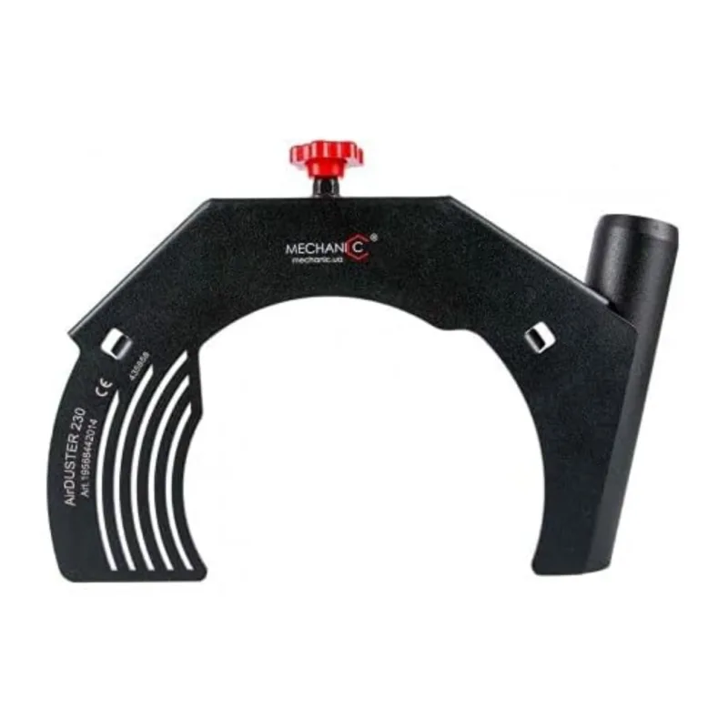 MECHANIC AirDUSTER 230 - Tapa de succión para disco de corte de diamante (230 mm, universal, compatible con amoladora angular)