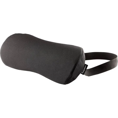 Fellowes Cojín Lumbar Breyta - Soporte ergonómico para la Espalda, Correa Ajustable, Compacto y portátil, Materiales ecológicos, 5 años de garantía, Ideal para la Oficina y el hogar