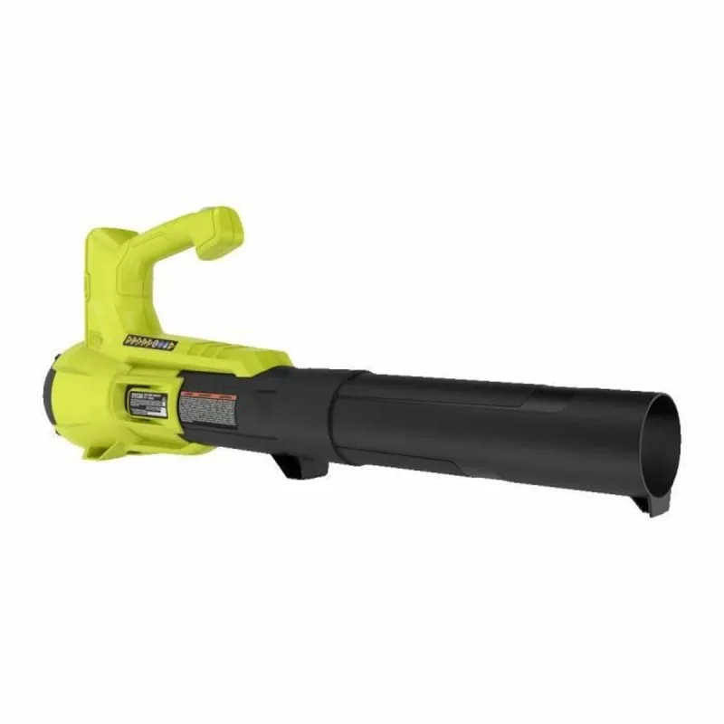 RYOBI - Soplador Turbo Jet 18V One+ - Velocidad MAX. Soplado 145 km/h - Caudal Aire máx. 7,1 m³/min - Limpieza de Hojas, Escombros, Jardines Pequeños y Medianos (sin Batería ni Cargador) - RY18BLA-0
