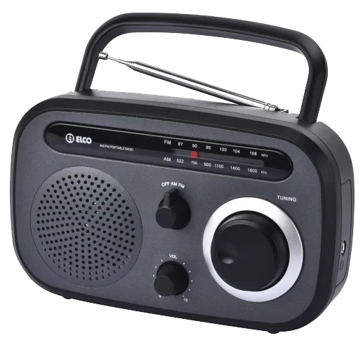 Radio am/fm con cable o pilas pd987