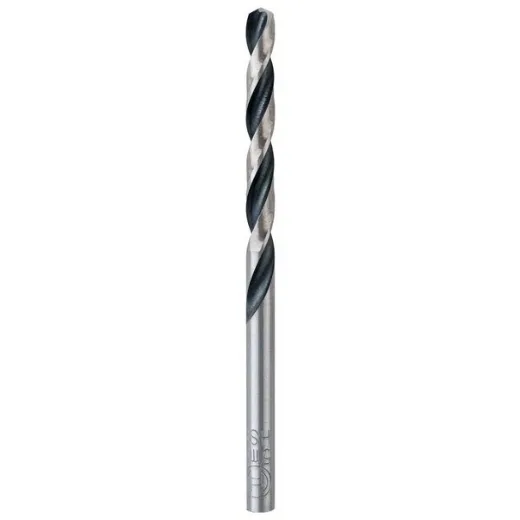 Bosch Professional 10 brocas helicoidales HSS PointTeQ (para metal, 5 x 52 x 86 mm, accesorio de taladro), Talla, Diámetro 5 mm