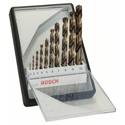 Bosch - Juego de brocas para metal Robust Line HSS-Co