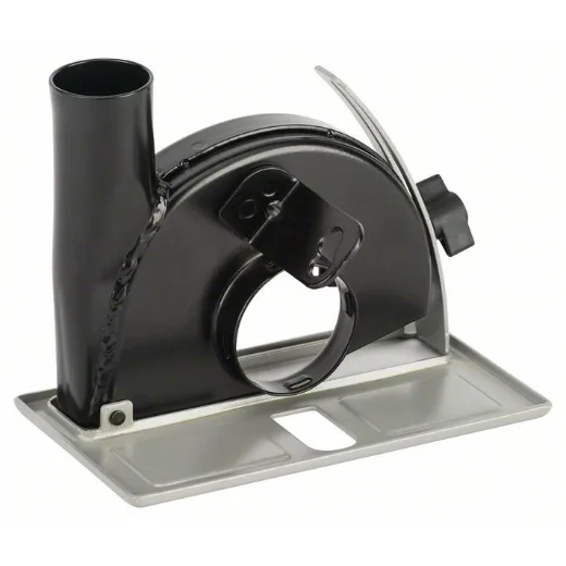 Bosch Professional 1x Carril Guía con Racor de Aspiración (Ø 115/125 mm, Accesorios para Amoladoras)