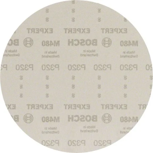 Bosch Professional 25 x Mallas de lija Expert M480, para Madera dura, Pintura sobre madera, 225 mm, Grano 320, Accesorios Lijadora de cartón-yeso