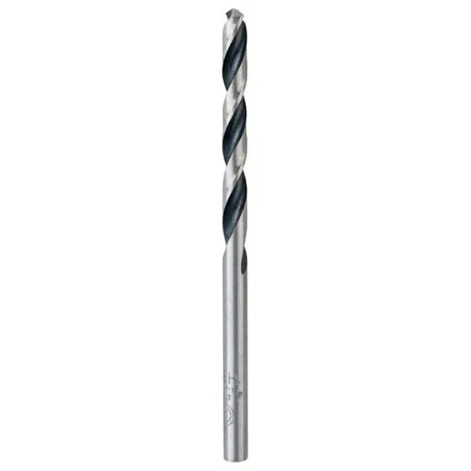 Bosch Professional 10 brocas helicoidales HSS PointTeQ (para metal, 4,5 x 47 x 80 mm, accesorio de taladro), Talla, Diámetro 4.5 mm