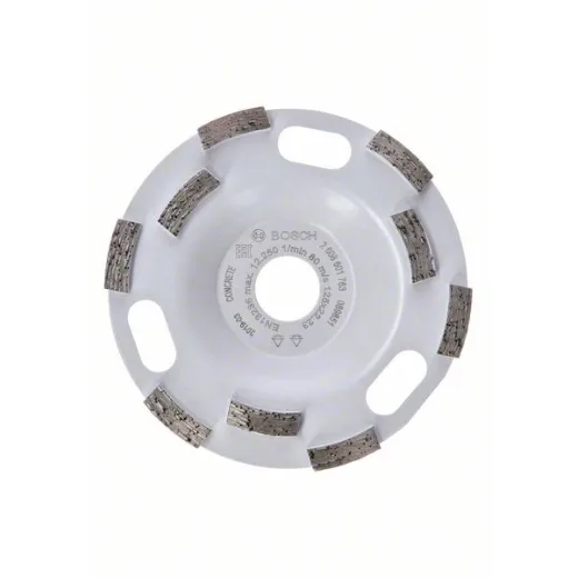 Bosch Professional 2608601763 Expert Corte de Diamante Angular, Discos de Lijado de 125 mm, diámetro del Orificio: 22,23 mm, Accesorio para Amoladora de hormigón