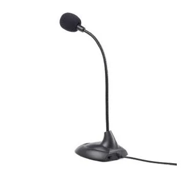 Gembird MIC-205 micrófono Negro Micrófono para PC