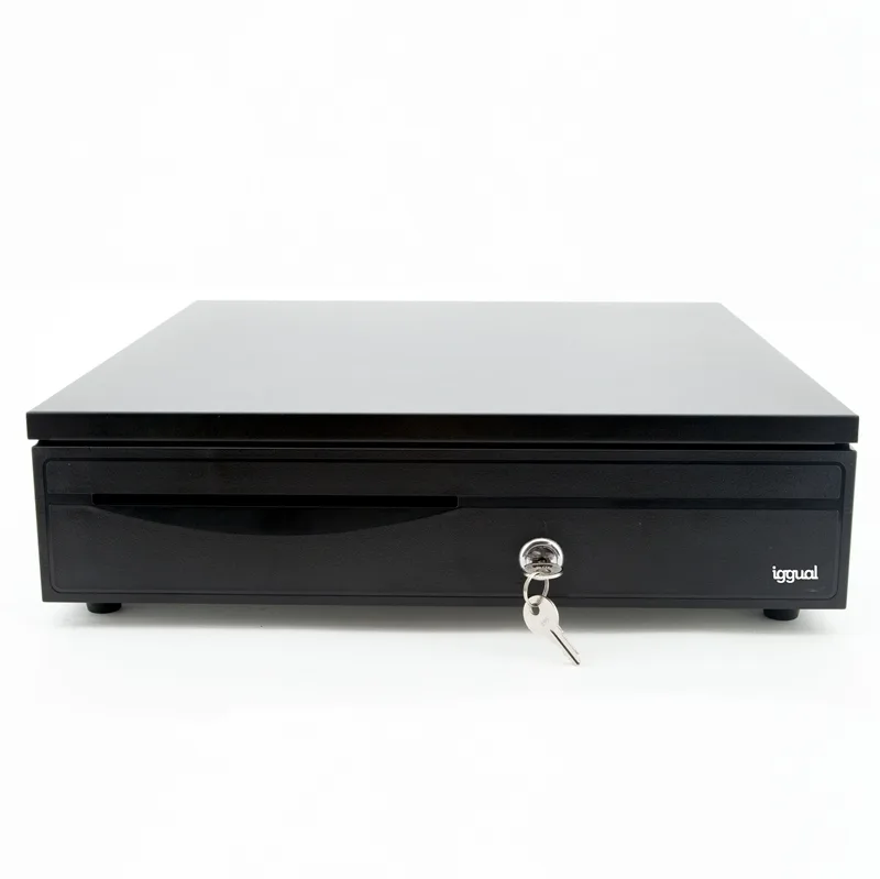 Cassetto Portamonete iggual IRON-30 Nero