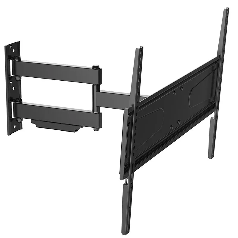 iggual Soporte TV Pared de 37" - 75" SPTV13 - Sujeción Pantalla o Monitor, Brazo Plegable - Incliable - Rotación - Giro, Distancia a Pared 60-473 mm,VESA de 200x200m a 600x400mm (Peso Máximo 50 Kg)