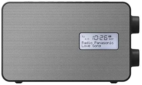 Panasonic RF-D30BTEG-K Dab+ FM Radio, Bluetooth, IPX4, Temporizador De Cocina, Carga De Smartphone por USB, Carga por Batería y por Red Eléctrica, Color Negro