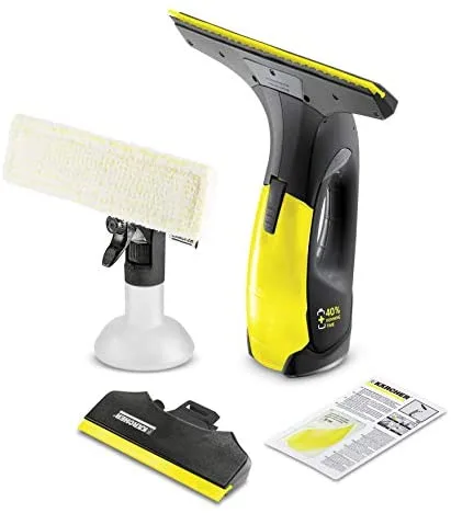 Kärcher WV 2 limpiador eléctrico ventana 0,1 L Negro, Amarillo