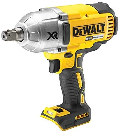 DEWALT DCF899NT-XJ - Llave de Impacto sin Escobillas XR 18V, Eje cuadrado de 1/2", Alto Par 950Nm, Impactos por minuto: 0-2300, sin Cargador/Batería, con Maletín TSTAK
