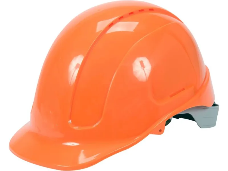YATO, modelo YT-73970, Protección para la cabeza ABS, color Naranja, ideal para seguridad en trabajos industriales y construcción, casco de alta calidad y durabilidad.