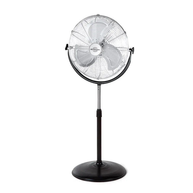 Orbegozo pws 1950 ventilador industrial de pie - aspas de 50cm - 3 velocidades - altura regulable - asa de transporte y rejilla de seguridad