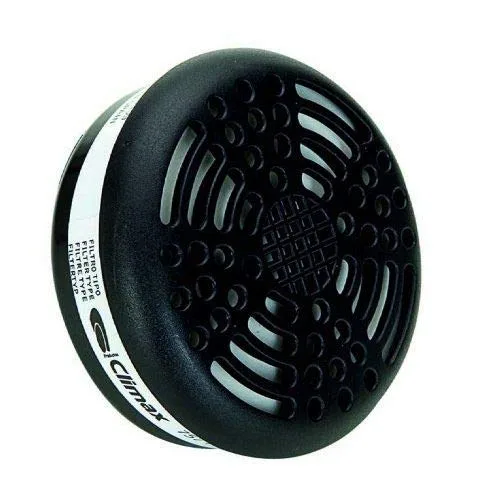 Filtro Climax Tipo 757-N P3 para máscaras 757-S y 742, protección respiratoria avanzada, alta eficiencia en filtración, ideal para trabajos industriales, seguridad profesional.