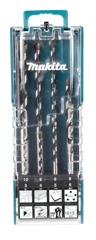 Makita zestaw wierteł uniwersalnych hm/ct 8szt.