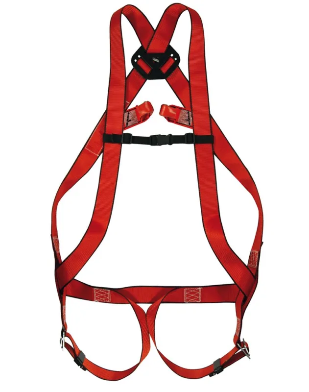 Correa de seguridad de 2 puntos de protección contra caídas según EN361 para andamios de techadores