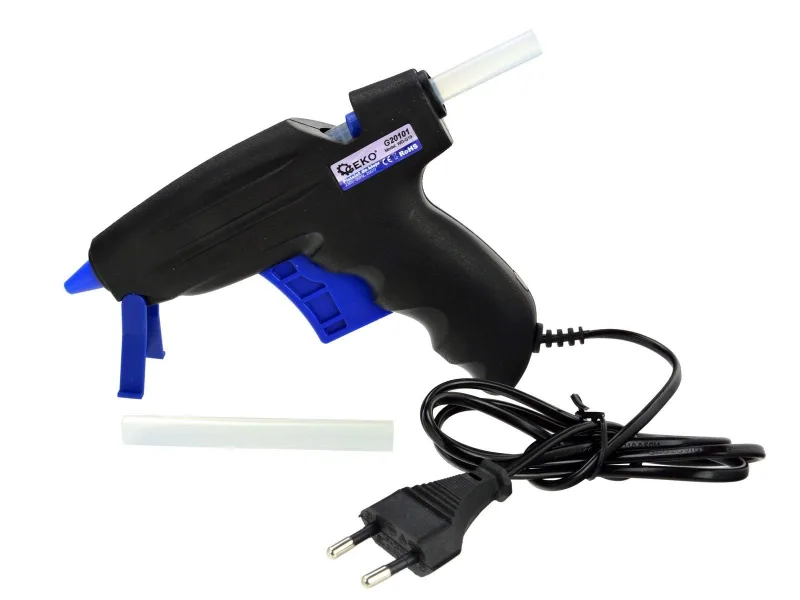 Geko G20101 - Pistola de pegamento (200 W, 11,2 mm), multicolor