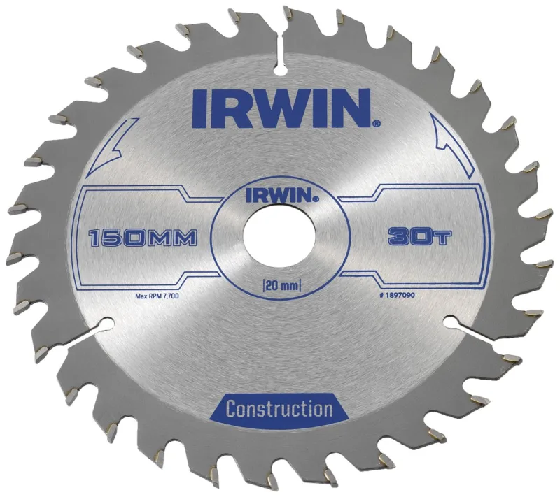 Irwin - Disco sierra circular 150mm/30t