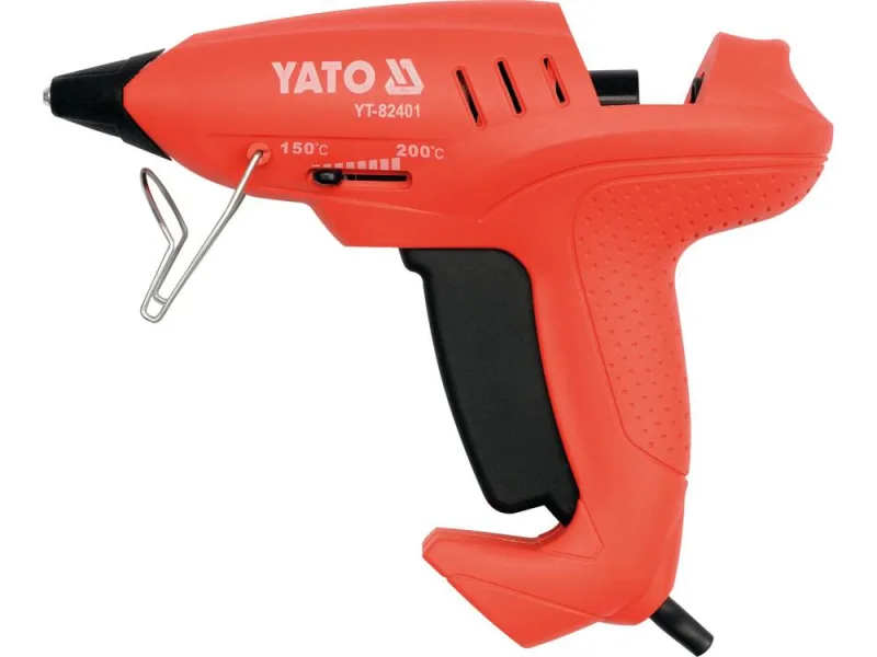 Yato YT-82401 pistola y lápiz de silicona caliente Pistola de cola termofusible Rojo 400 W