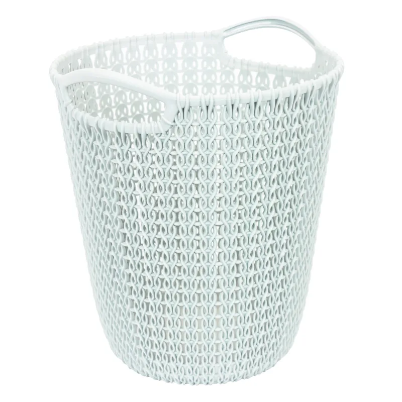 CURVER - Cesta Multiusos Knit Redonda XS 3L. - Color Marrón Topo