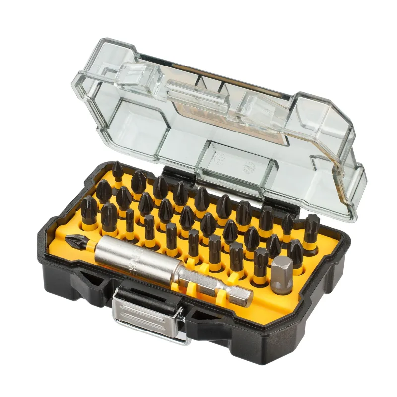 DeWalt Caja de 32 puntas de atornillado de 25 mm Extreme Impact Torsion + Portalámparas DT70560T-QZ
