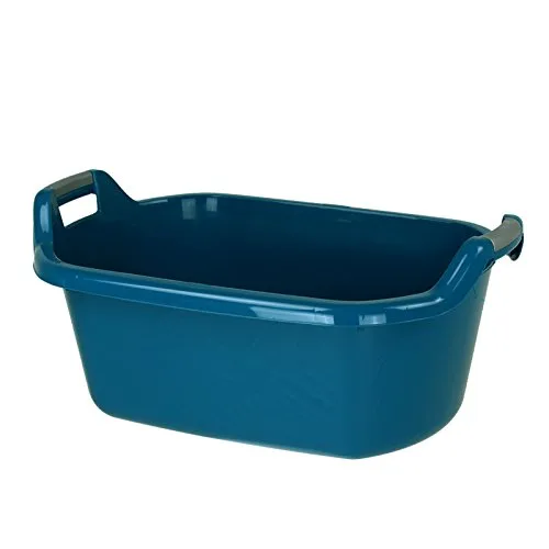 Curver Cesto para la colada (35 L, 65,5 x 42 x 32 cm), color azul