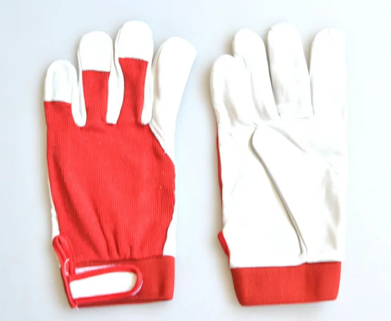 Guantes de trabajo, marca genérica, modelo R315, para protección laboral, cuero resistente, confort, durabilidad y ajuste seguro