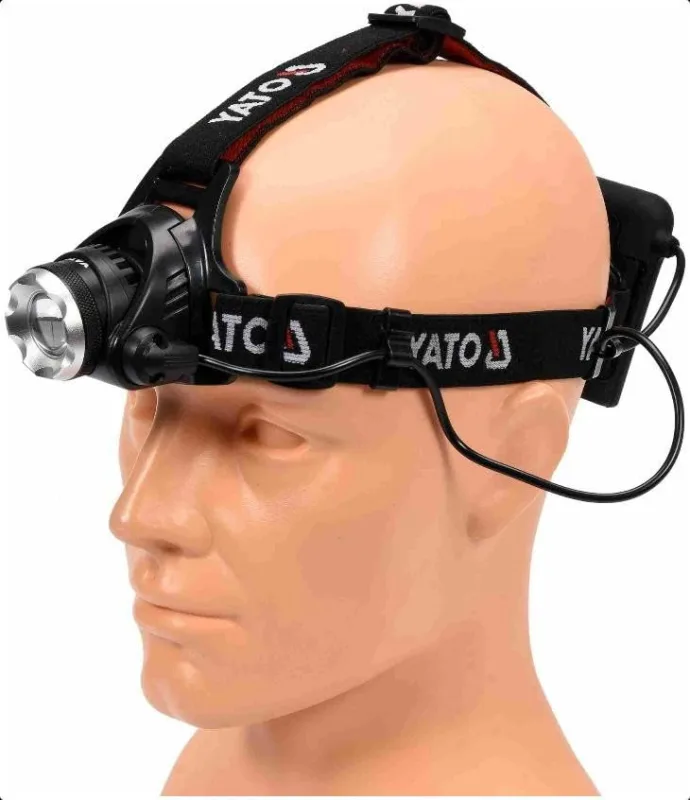 Yato YT-08591 linterna Negro Linterna con cinta para cabeza LED