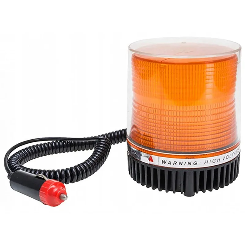 DREL - Faro giratorio LED magnético para encendedor de cigarrillos (12 - 24 V)